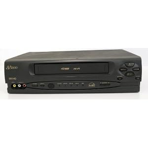  SV2000 SVA106AT22 Video Cassette Recorder Player VCR 4 Head Hi Fi Stereo Energy Star Rated