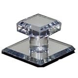 Clear Acrylic Stick-On Mirror Knob - 1-3/4