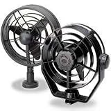 HELLA 003361002 12V Black 2-Speed Turbo Fan