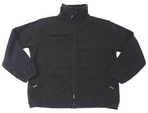 Snowboard Fleece Jacke ALPIN Windbreaker schwarz XS-XXXL