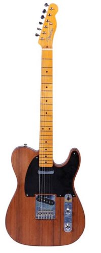 Fender 60th Anniversary Old Growth Redwood Telecaster Electric Guitar with Hardshell Case