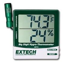 Extech HYGRO-THERMOMETER WITH REMOTE SENSOR Product ID: 445715