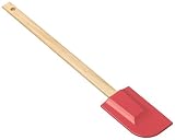 SiliconeZone Medium Wood Spatula, Pink