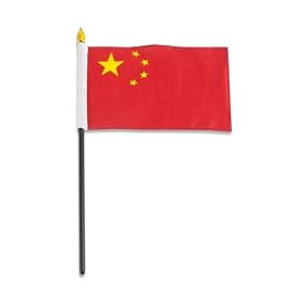 China Flag 4 x 6 inch