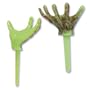 Cake Decorating Zombie Hand Picks - 6 count