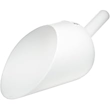Bel-Art Scienceware 367590000 Polyethylene 1/2 gallon Capacity Large Cylindrical Scoop