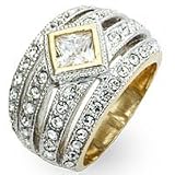 Women's Clear Cubic Zirconia Ring, 14435, Size: 5-10