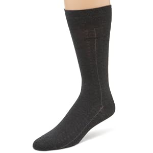 HUGO BOSS Mens Boss Black Solid Sock With Diamond Detail