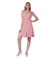 Beaded Short Chiffon Evening Dress/Prom Dress 