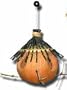Pets Choice 463-00146 Coco House with Stick Roof for Birds or Small Animals
