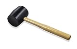 Black Rubber Mallet-Wood - 32 Ounce