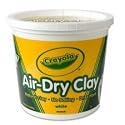 Crayola Air Dry Clay 5 lb Bucket White