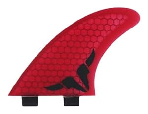 Kinetik Racing Occy Ultra Core Fcs Fin System (Red/Green/Yellow)