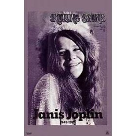 Janis Joplin Music Poster- Rolling Stone Cover