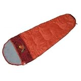 10T Kinderschlafsack BOOGIE II | Schlafsack bis -2  C in orange / rot