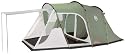 Coleman Lakeside Deluxe 4 Person Tent - Green/Grey