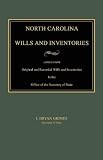 North Carolina Wills and Inventories
