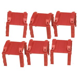 6-pc Multi Level Train Track Support Riser Set Fits Thomas Train Track by 