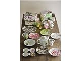 Rosanna Boho Holiday Dessert Plates, Set of 6