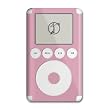 Solid Pink Design iPod 3G Protective Decal Skin Sticker