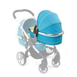 icandy Peach Twin Carrycot - Sweatpea photo
