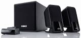 Fujitsu soundsystem DS E2100 Advanced 2.1 Channel Stereo Speaker - Connect and play from your PC, Laptop, iPhone etc.
