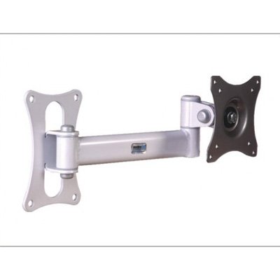 GD02 Schwenkbare Wandhalterung bis 10 kg Silber