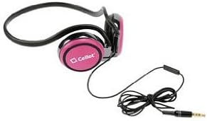 HTC One M8 Pink Premium Quality Stereo Sport Earphones Built In Hands Free