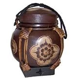 Small Brown Thai Rice Pot