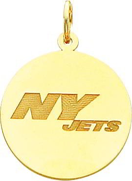 14K Gold NFL New York Jets Charm