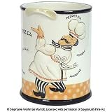 Buon Appetito Italian Chef Kitchen Utensil Holder
