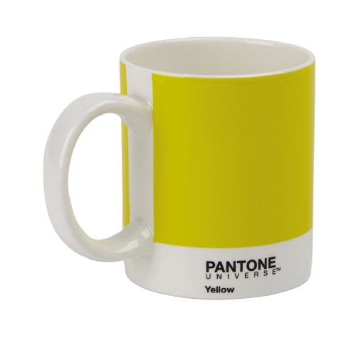 Whitbread Wilkinson Pantone Bone China Mug, Mini, Custard Yellow