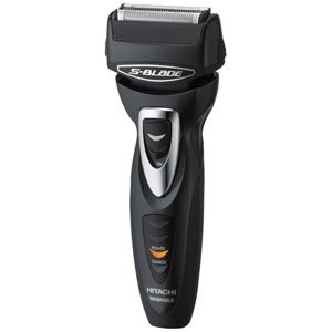 HITACHI 【5段階調節アタッチメントコーム&マルチトリマー付き】水洗いできる メンズシェーバー エス・ブレード RM-T398-BのJPEG画像
