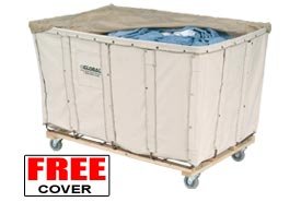 20 Bushel Canvas Basket Truck, Bulk Truck