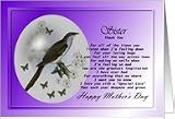 Sister Happy Mother's Day ~ Cuckoo /Apple Blossoms/Butterflies Card