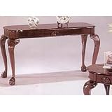 Cantebury Cherry Finish Sofa Table Set By Acme Furniture