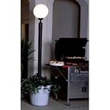 Black Single Planter Globe