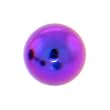 Purple Titanium Threaded 5mm Replacement Ball