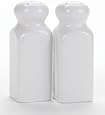 Bia Cordon Bleu 901125 2 Count Square Porcelain Salt & Pepper Shakers ,4", Porcelain