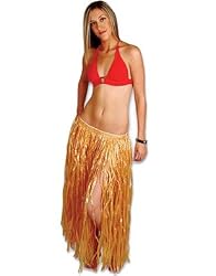 New Hawaiian Luau Brown Natural Grass Hula Skirt Dress