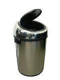 iTouchless Fully Automatic Stainless Steel Touchless Trashcan NX, 18 Gallon (68 Liter)