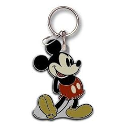 Vintage Mickey Enamel Key Chain