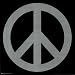 Peace Sign Collections Poster Print, 24x24