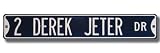 2 Derek Jeter Drive Sign 6 x 36 MLB Baseball Street Sign