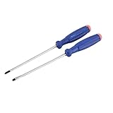 uxcell　フィリップス　スロッテド　スクリュードライバー　ソフト　ハンドル　両頭　リペア　ツール　2個入り