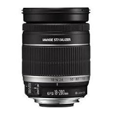 Canon EF-S 18-200mm 1:3,5-5,6 IS Objektiv (72 mm Filtergewinde, bildstabilisiert, Original Handelsverpackung)