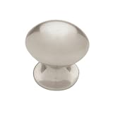 Liberty PN0395-SN-C 30mm Medium Football Cabinet Hardware Knob by Liberty