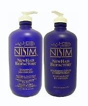 Nisim Shampoo & Conditioner for Hair Loss Normal to Dry Hair Shampoo 33 oz.