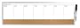 Board Dudes 7.5"x23" Weekly Planner Combo Board - Horizontal (44062UA-4)