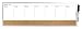 Board Dudes 7.5x23 Weekly Planner Combo Board - Horizontal (44062UA-4)